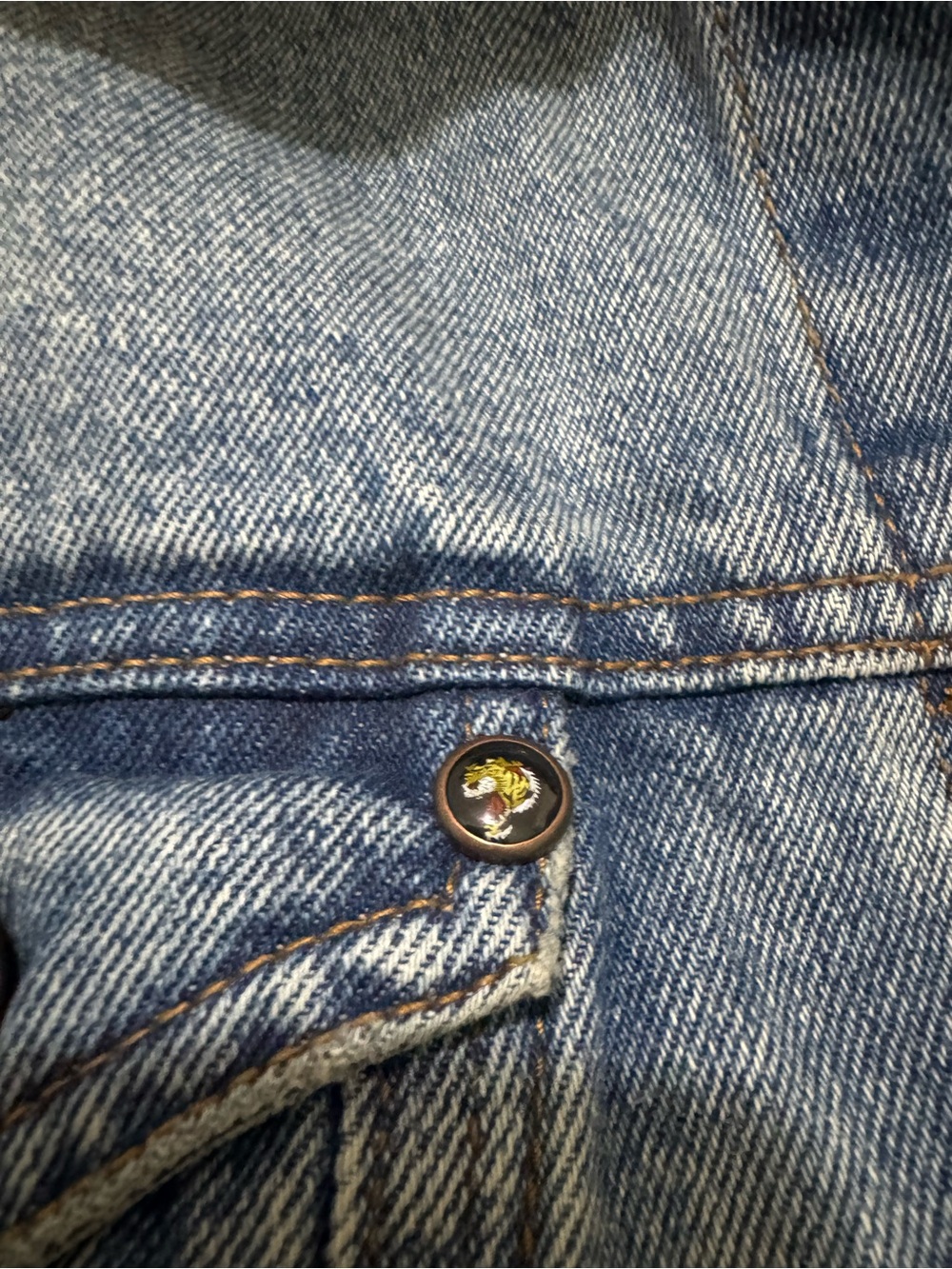 NWT Ed Hardy Denim Jacket - Picture 4 of 8